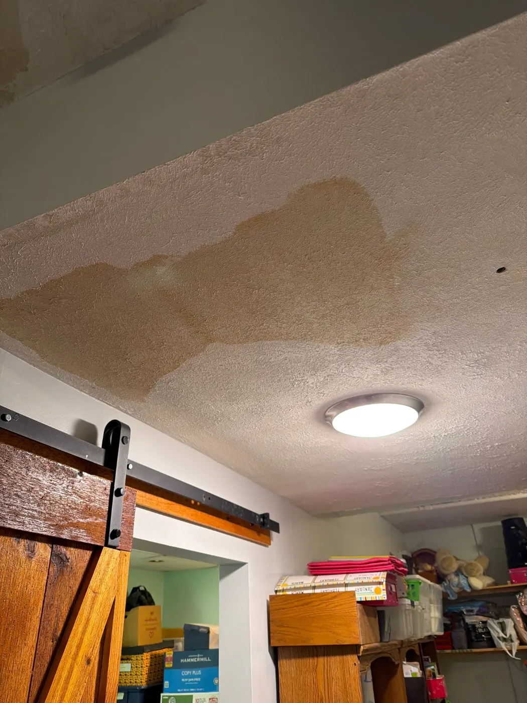 IICRC-certified dry-out in progress at Bargersville home
